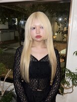 キイ 原宿 表参道(K.e.y)&nbsp;フェアリーブロンド／姫カット／姫カットロング