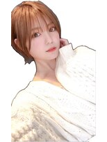 ネウィ 銀座(newi)&nbsp;【今井】30代40代ひし形小顔ショート/ショコラベージュ