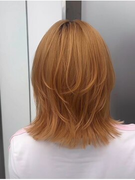 ビューナゴヤ 名駅(VIEW NAGOYA) 前髪カタログ/イメチェンスタイル／ウェーブパーマ/ミディ