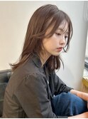 フェイスレイヤー/秋冬カラー/20代30代/伸ばしかけ
