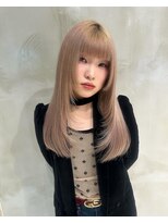 シェノン バイ アランスミシー 表参道(CHAINON by Alan smithee) ハイトーン顔周りレイヤーカット