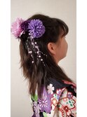ヘアアレンジ/袴/卒業式