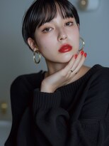 レヴ 草加店(LEV.)&nbsp;イメチェンホワイトブロンド美髪ワイドバング外ハネボブ