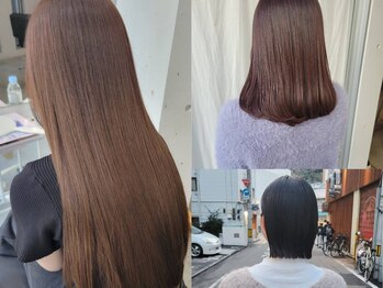 ツイギー 歩行町店(TWiGGY)の写真/髪質・ダメージレベルに合わせたオーダーメイドトリートメント♪髪の芯から潤い、艶めく質感に。