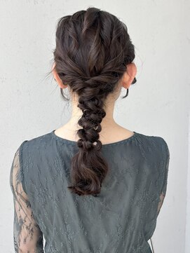 ロンド ヘアー(Rondo. Hair) 編みおろし