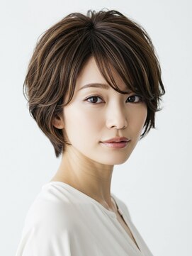 ソードリーフ ヘアーアンドスパ 鶴見店(swordlief hair&spa) ショートボブ×ぼかしハイライト