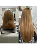 ホワイトベージュメッシュ ★ mao_223