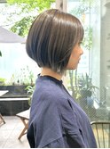 前下がり大人ショート/前髪あり/20代◎30代◎40代◎