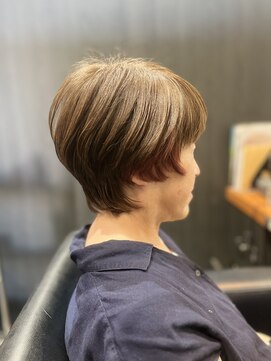 アミックス Hair&Make Amix KOKUSAIHOTEL マッシュウルフ