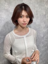 アフロート 武蔵小杉(AFLOAT)&nbsp;韓国風/艶カラー/肩上ボブ/タンバルモリ/20代/30代/40代