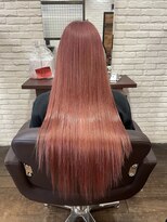 ミリ 奈良店(mm)&nbsp;ピンクベージュ/ブリーチ/暖色カラー/近鉄奈良/奈良/髪質改善/