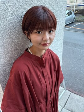 エン(en) ショートミニボブショートボブマッシュショート