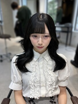 シェノン 梅田(CHAINON) 顔周りカット/垢抜けカット/ガーリーヘア