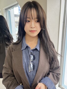 ダイアモンドリリーキートス(Diamond Lily kiitos) ミディアムヘア/暗めカラー/グランマッシュ/一宮/レイヤー