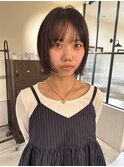 顔まわりが可愛いレイヤーボブ