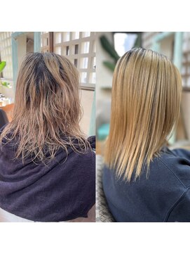 ヘアー デザイナーズ クルー ドルフィン(HAIR DESIGNERS CREW dolphin) 弱酸性美髪ストレート