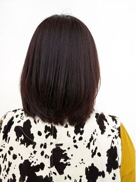 デイジー(Daisy) chocolate brown × layer cut _____