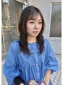 【小顔・顔まわり】ハッシュカット/レイヤー/韓国