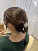 エミュ 中央駅店(eMu)&nbsp;【セミロングさん必見】シニヨンヘア.*