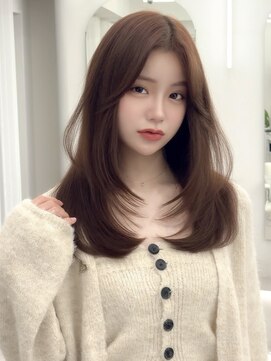 アマトウキョウスマートサロン(AMA TOKYO×Smart Salon) くびれミディ/トレンド韓国ヘア/くびれ巻き/レイヤーカット