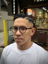 ソリズ ヘア クルー 池袋(SOLIZ HAIR CREW)&nbsp;バチイケ！王道サイドパートフェード