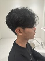 イフメンズサロン 柏(if men's salon)&nbsp;スパイラルパーマ×黒髪メンズショート
