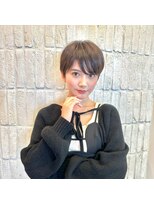 chelsea 関内横浜/髪質改善/ショートカット/メンズパーマ【10月10日OPEN（予定）】&nbsp;軽やか透け感ショート