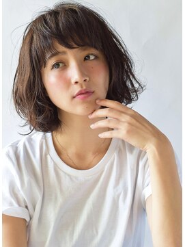 リマ(RIMA) 【RIMA×SHUN】～抜け感×束感フェミニンボブ～