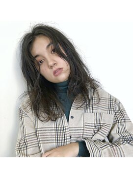 ロビン アンド ダルク(robin&darc) 【代官山】【robin】地毛風透明感オリーブグレージュロング