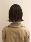 切りっぱなしボブ