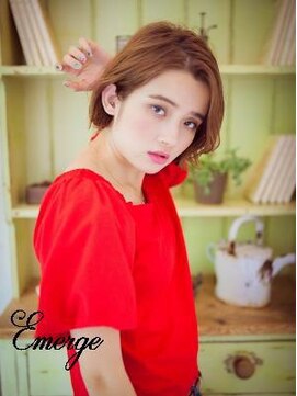 エマージュ 藤沢(Emerge) 憧れ☆柔らかフレンチボブ[イルミナカラー/ヘルシーレイヤー]