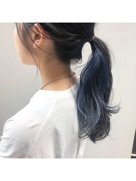 キー(kii) ポイントカラー インナーカラー 福岡 天神 薬院 今泉