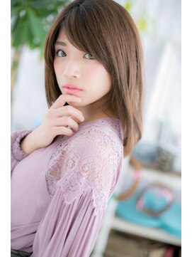 ミック 日暮里店(miq) 大人フェミニン…くせ毛風ワンカールa