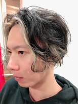 アクティフ(actif) フェイスフレーミング×ニュアンスパーマ×インナーカラー