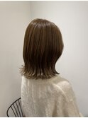 【LILIANA】韓国風くびれボブなベージュカラー