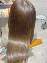 ナチュア ヘアアンドガーデン北千住(NaTur HAIR&GARDEN) 【髪質改善】ミネコラ×透明感カラー