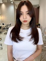 シーシンジュク 新宿南口(Sea shinjuku)&nbsp;大人ガーリー/前髪/顔周りレイヤー×ブリーチなし韓国ヘア[新宿]