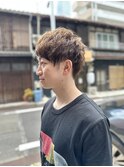 マッシュ ナチュラルパーマ強め