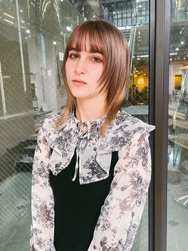 ブランコ 名古屋栄(BLANCO) ウルフカット　インナーカラー