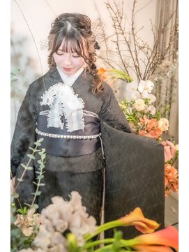 イチザサロン(ICHI THESALON) 編み込みツインスタイル