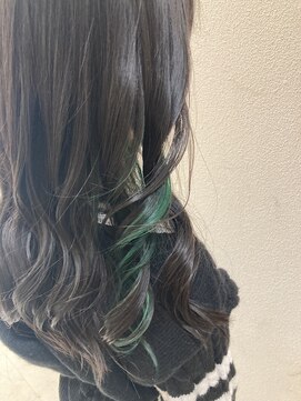 シャンプーボーイ インナーカラー