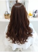 巻き髪ロング