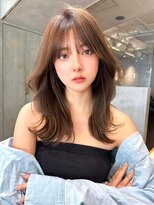 マシェリー バイ ロンド 金山(Ma cherie by Lond)&nbsp;前髪顔周りレイヤーカット×エアリーロング×美髪髪質改善