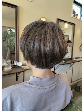 オーリー 上里本庄店(OLLIE) ショート×アッシュベージュ