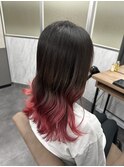 グラデーションカラー×ピンク