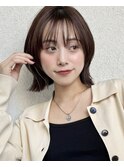 20代30代40代◎切りっぱなし/くびれボブスタイル
