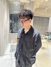【楽でお洒落】メンズカット＋コスメパーマ＋アフターケアトリートメント
