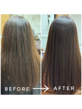 メイクルーム(make room.) メテオストレート施術例※詳細はブログ掲載