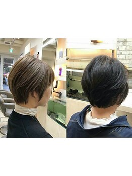 伸びても扱いやすいと評判のカット技術で、再現性の高いスタイルに♪乾かすだけで決まるから毎朝楽々◎