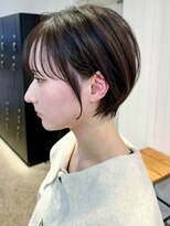 アイティー バイ アルバム 中野店(IT by ALBUM)&nbsp;透明感カラー黒髪ネビージュオリーブカラー_ba502561